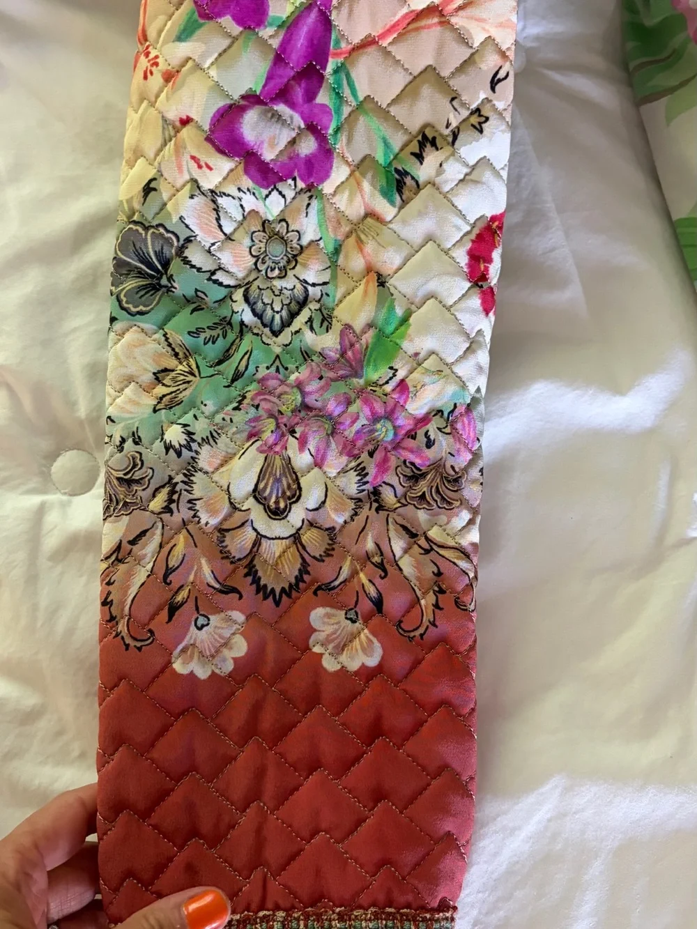 Etro Milano lightweight quilted